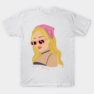 Hot beautiful girl T-Shirt